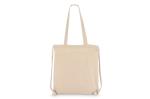 Baumwoll-Tragetasche mit Kordelzug OEKO-TEX® 38 x 42cm 140g/m² Ecru