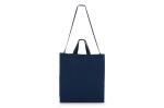 Tragetasche aus Baumwolle OEKO-TEX® 40 x 13 x 44cm 220g/m² Dunkelblau