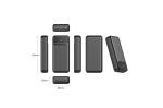 Nolu Powerbank mit LED-Anzeige 20000 mAh Schwarz