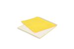 R-PET quick dry sports towel 40x80cm with pouch (200g/m²) sublimation Yellow