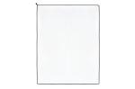 Vliesdecke 120×150 cm, 500 g/m² Korallenvlies, sublimationsdruckfähig. Schwarz