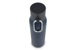 Carabiner matt finish Thermo bottle 600ml Convoy grey
