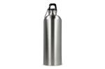 R-Edelstahl einwandige Flasche mit Karabiner 750ml Silber