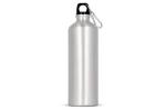 Water bottle aluminum with carabiner 750ml 