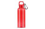 Noa water bottle R-PET 500 ml Transparent Transparent red