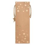 SPARKLE Gift paper bag with pattern Goldyellow