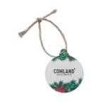 BAUSEED Seed paper Xmas ornament White