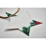 STARSEED Seed paper Xmas ornament White