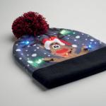 SHIMAS LIGHT Christmas knitted beanie LED Aztec blue