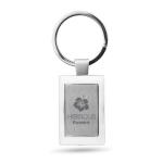 HARROBS Metal key ring Shiny silver