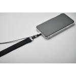 AMESTE Phone holder lanyard Black