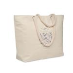 HEAVEN Beach cooler bag in cotton Fawn