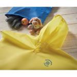 PONCHIE PEVA kid raincoat with hood Yellow