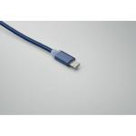 BLUE 4in1 Ladekabel Typ C Marineblau