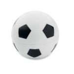 Lip balm in football shape White/black