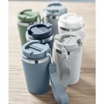 TOPAZ Doppelwandiger Trinkbecher 350 Petrol