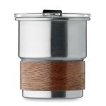 MATE Einwandiger Becher 260 ml Silber matt