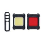 BLIGHT Rechargeable bike light set Black