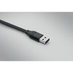 CABO 60W cable keyring recycled ABS Black