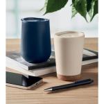 GO Doppelwandiger Becher 300ml Marineblau