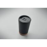 CO Doppelwandiger Becher 300 ml Schwarz