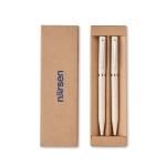 PEAT Wheat straw/ABS twist pen set Fawn