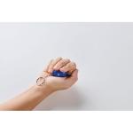 CIRKELY PU ball shape key ring Aztec blue