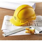 Safety helmet in ABS Yellow