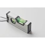 MAGNEL Mini magnetic aluminium level Silver