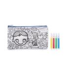 KIDDO Pencil case with markers Bright royal
