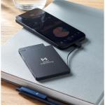 SLIMPO Magnetic power bank 2500 mAh Black
