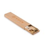 STOX 6teiliges Schreibset Beige