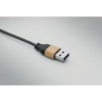CABOO 60W Ladekabel Holz