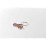 LAR Car shaped key ring Brown