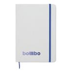 ROUTE WHITE DIN A5 Notizbuch für Gravur Blau