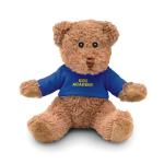 JOHNNY T Teddy bear with t-shirt Aztec blue