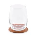 POSA Runder Untersetzer PU Braun