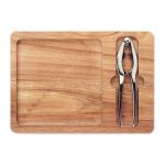 NUTPLATE Nussknacker-Set Holz