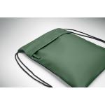 BANGKOK BAG Beutel mit Kordelzug 600D RPET Dunkelgrün