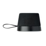 ESCUCHE 3W wireless speaker with stand Black