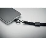 NONETTE WRIST RPET phone wrist cord Black