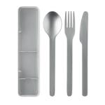 MESTECK Stainless steel cutlery set Convoy grey