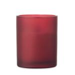 KIVAS WOOD Kerze aus Pflanzenwachs 80 g Bordeaux