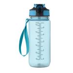 ENKEL Sports bottle 700ml Transparent lightblue