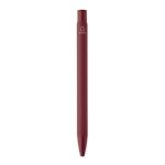 ESCRI Recycled aluminium ball pen Burgundy