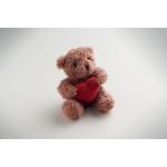 CUDDLE Teddy bear plush with heart Red