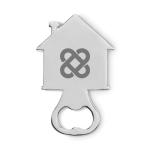 MYHOUSE House shape bottle opener Flat silver