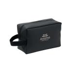 DOPPKIT Toiletry bag in 600D RPET Black