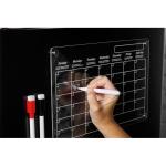PLANIT Magnetic acrylic planner Transparent