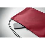DAYKIT Beutel mit Kordelzug 420D RPET Bordeaux
